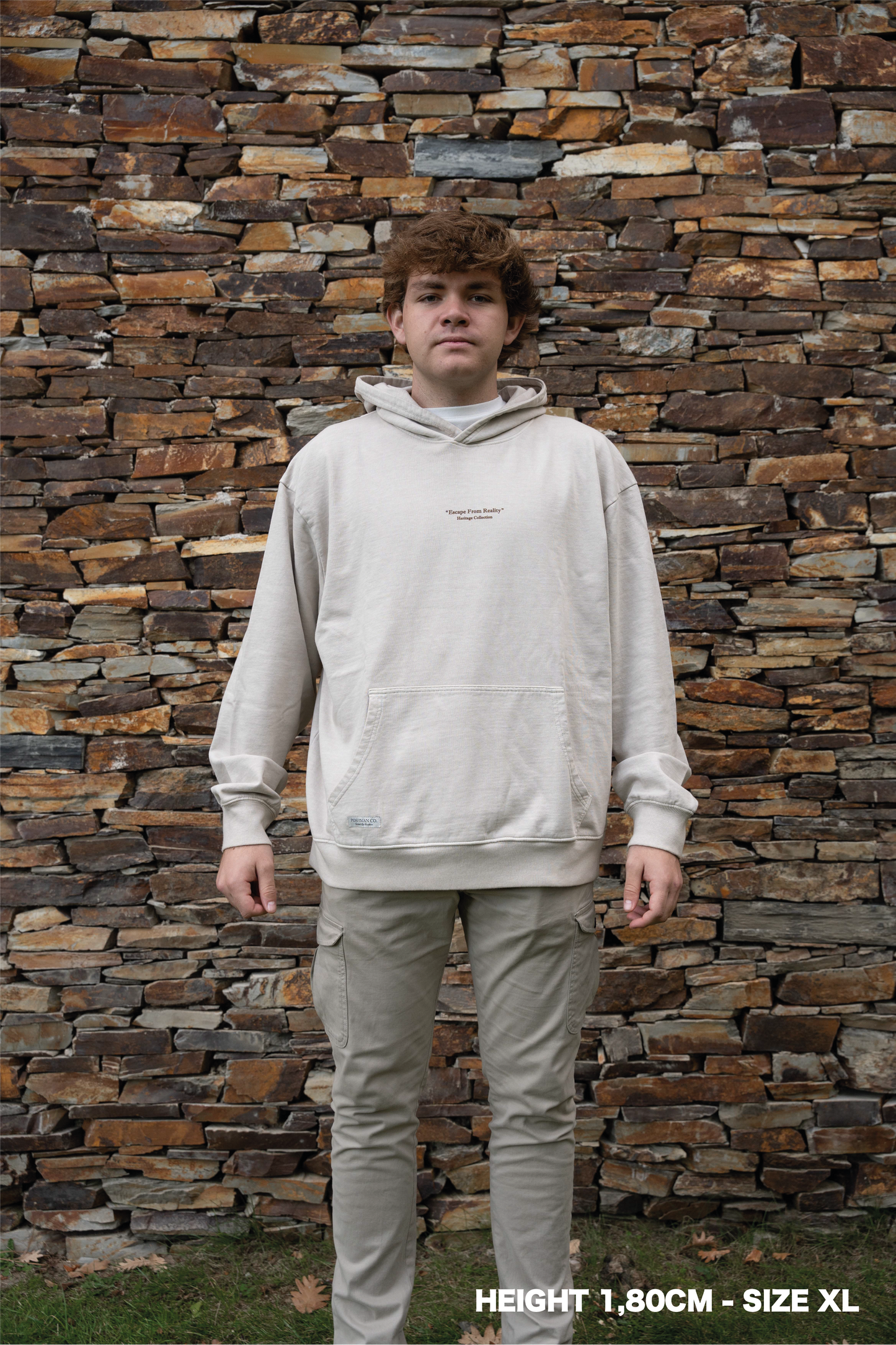 BEIGE "APE" HOODIE