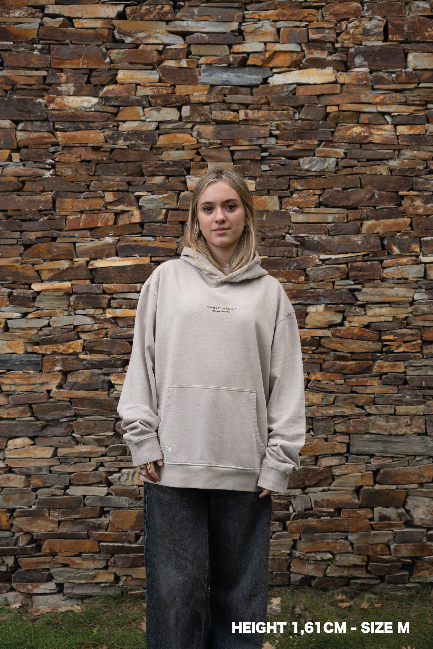 BEIGE "APE" HOODIE