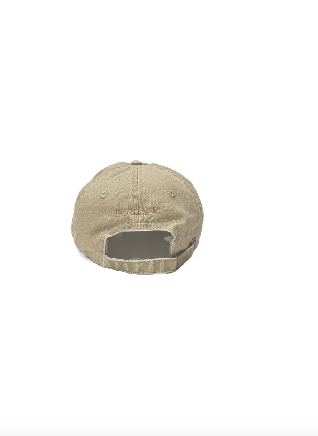 BEIGE "POSHMAN" CAP