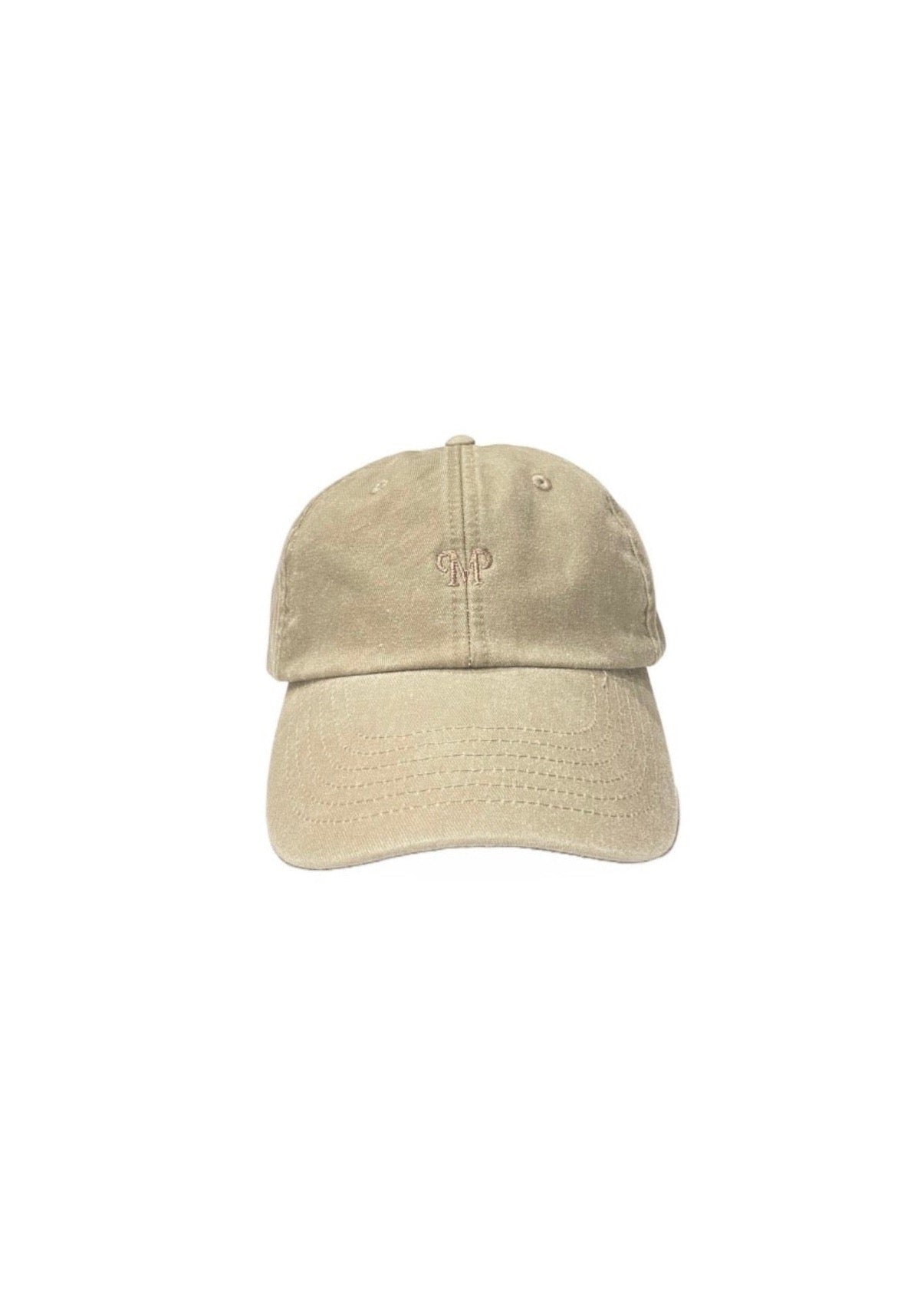 BEIGE "POSHMAN" CAP