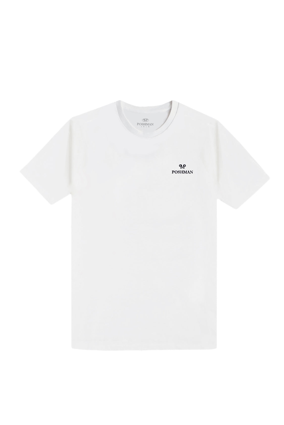 WHITE "MANNERS" TEE