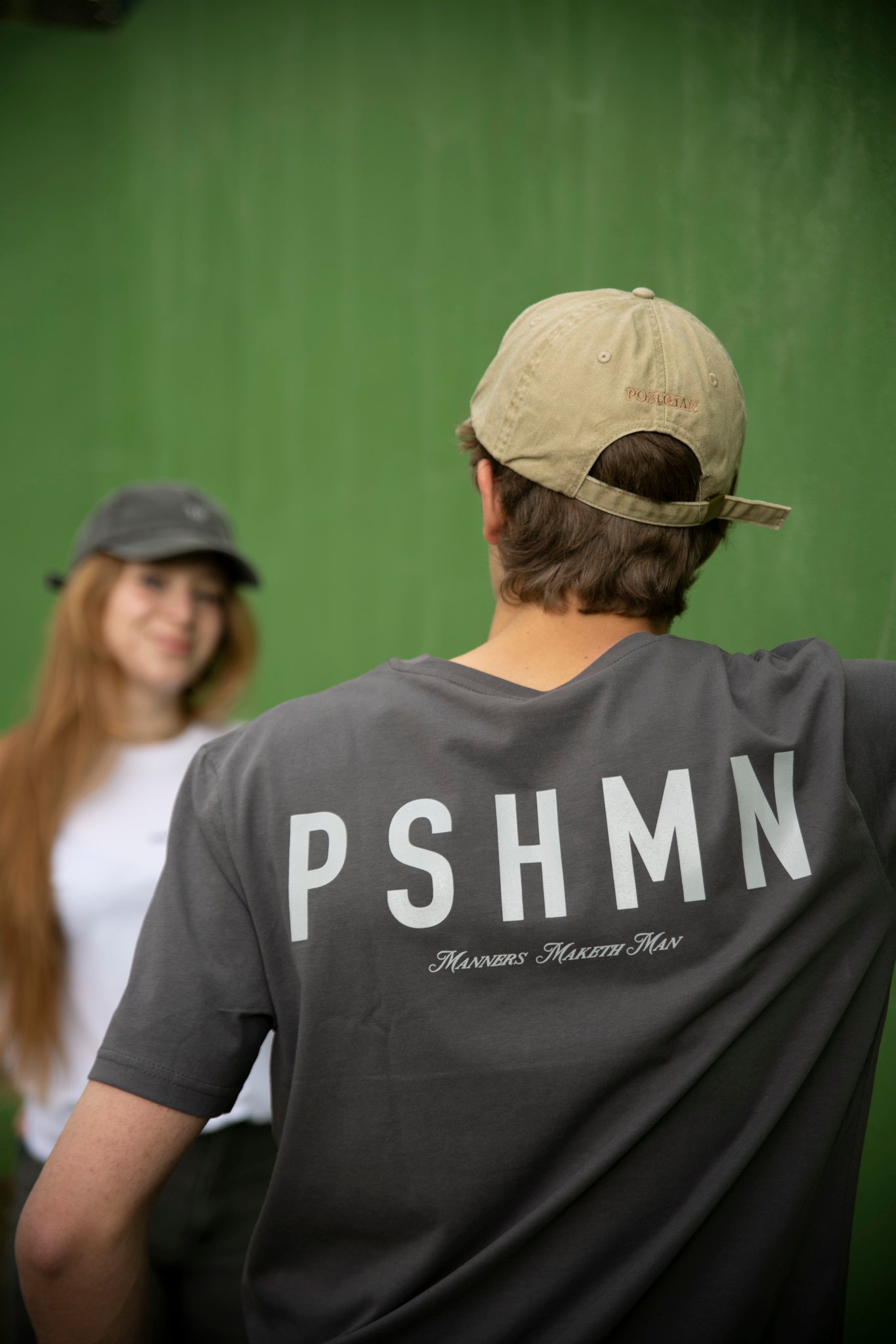 BEIGE "POSHMAN" CAP